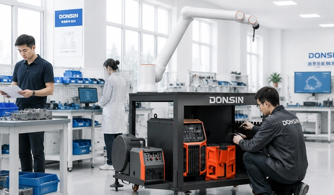 DONSIN RW Collaborative Robot Welding System: A Flexible Solution for the Future