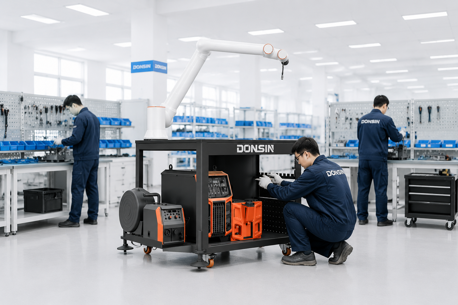 DONSIN RW Collaborative Robot Welding System: A Flexible Solution for the Future